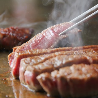 Teppanyaki wagyu beef