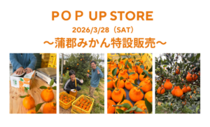 ～蒲郡みかん特設販売～※期間限定